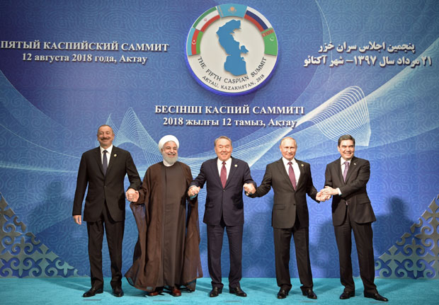 Пет земаља дели Каспијско море